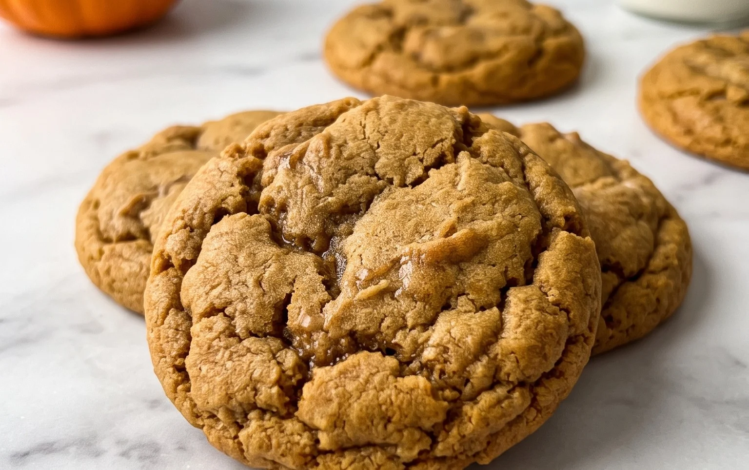 Brown Butter Maple Chewy Pumpkin Cookies