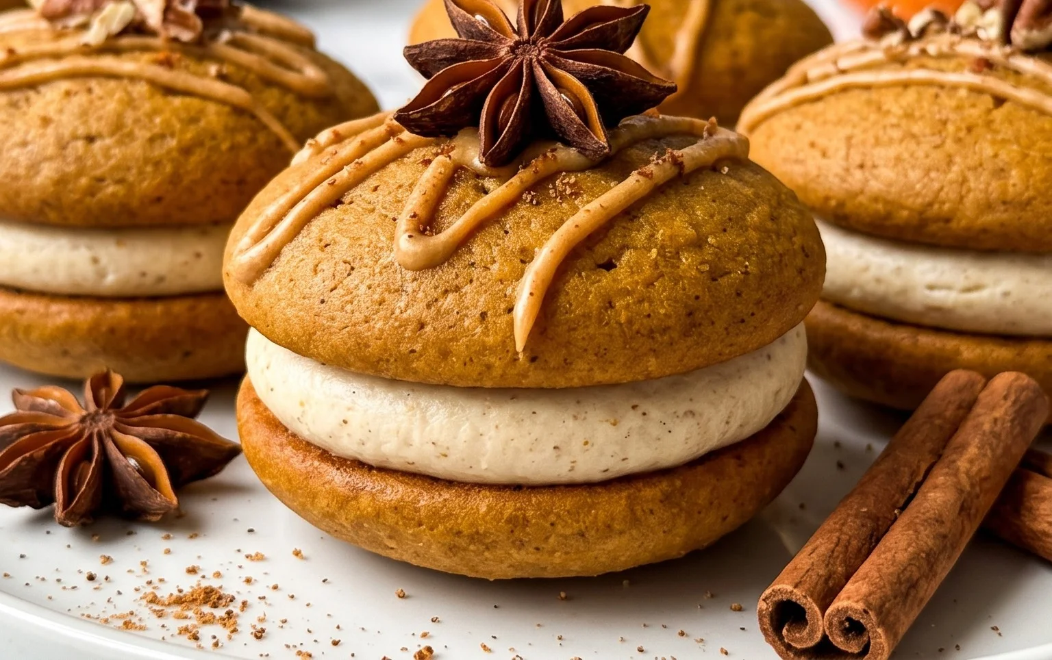Small Batch Pumpkin Spice Whoopie Pies