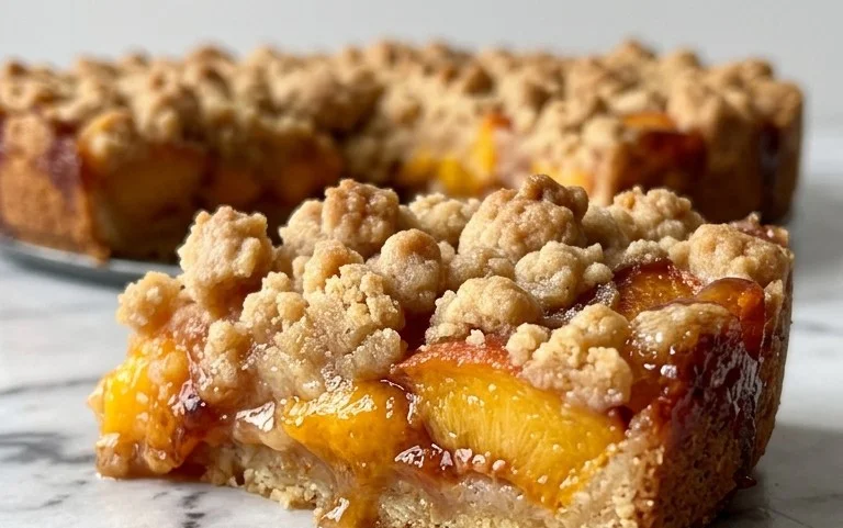 Summer Peach Buckle Recipe – Easy & Delicious