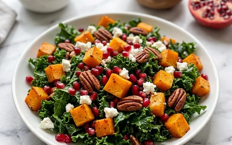 Healthy Fall Salad a Taste of Autumn Bounty